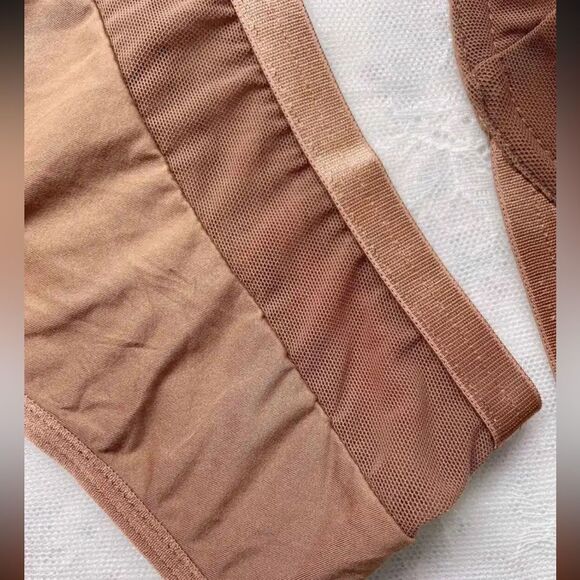 Silky Bronze Bra and panty Set size large. See measurements in photos nwot - Picture 13 of 13